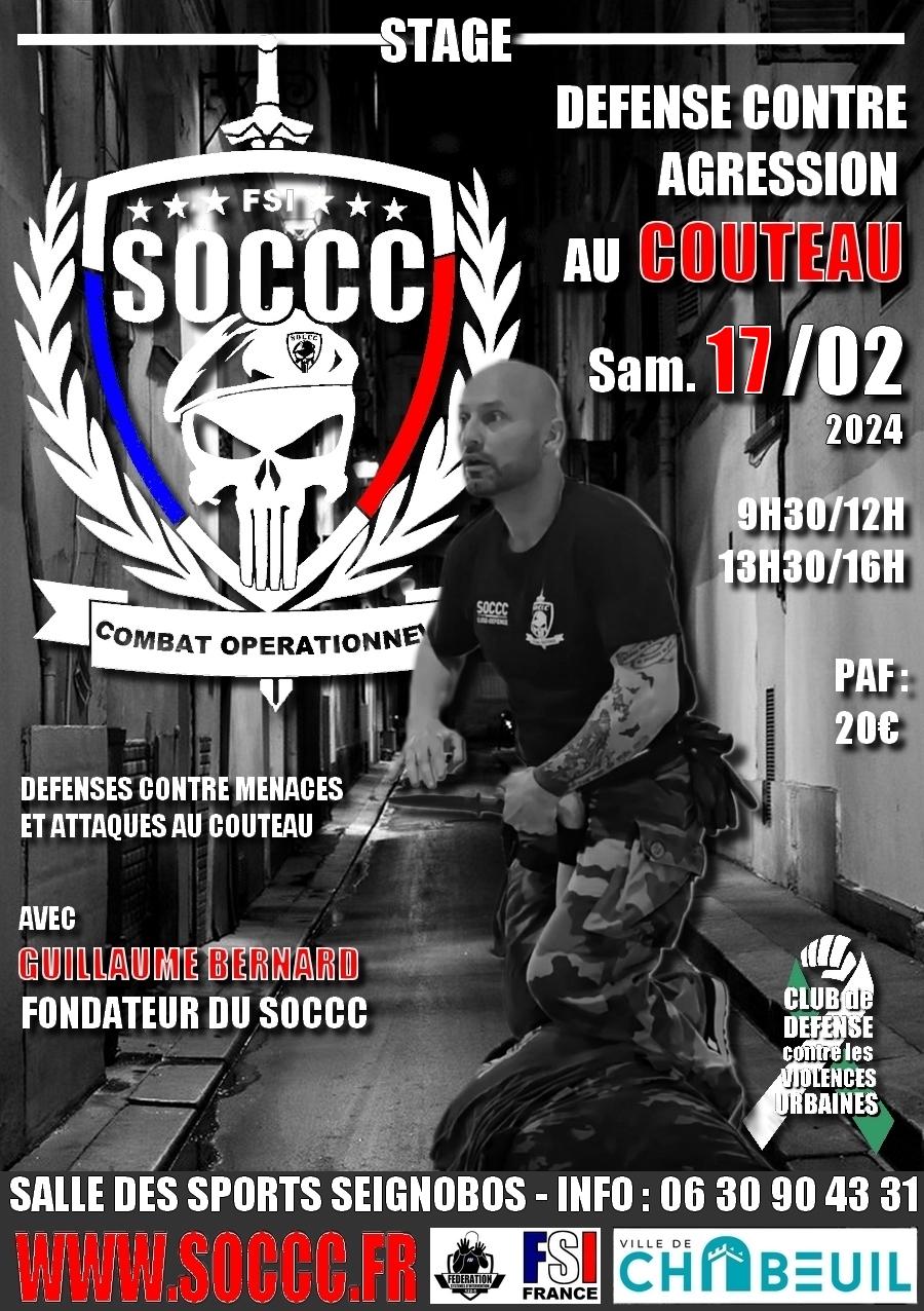 Affiche stage couteau 1